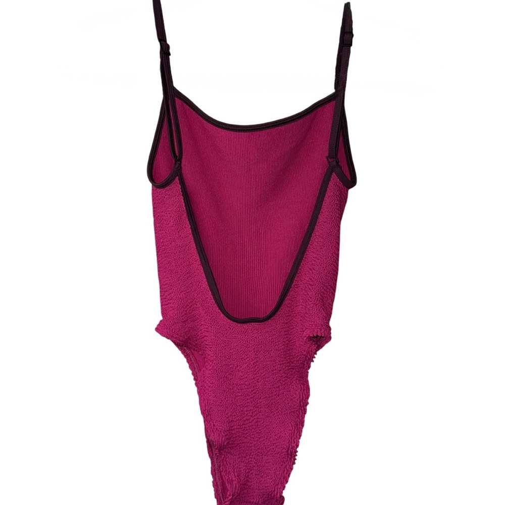 NWT BOND-EYE Contrast Low Palace One Piece Swimsuit - Picture 4 of 6